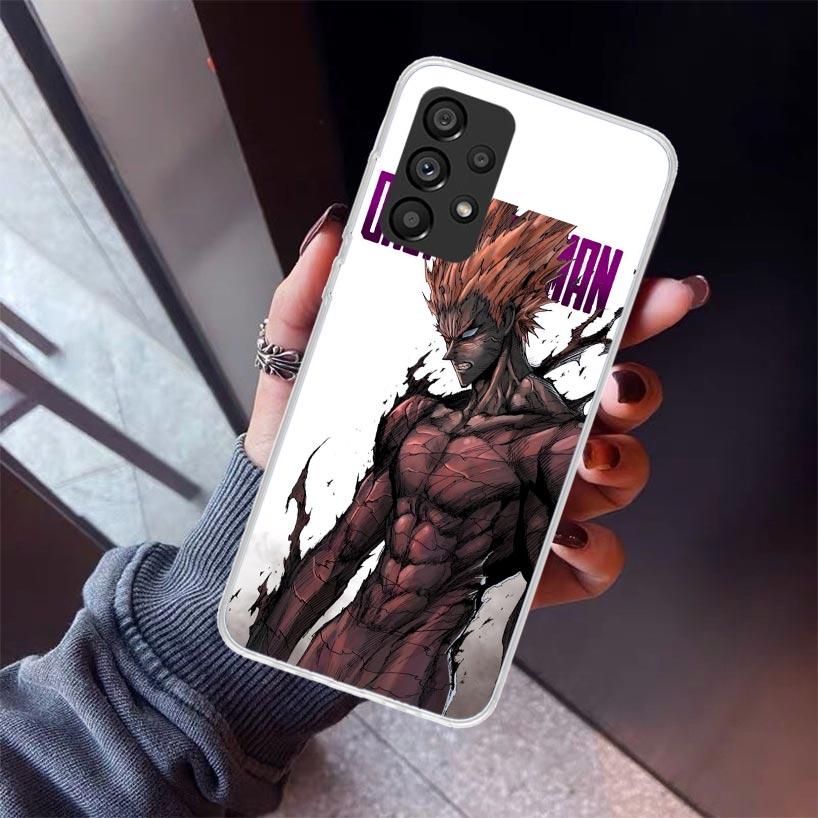One P-Punch-Man Garou Phone Case For Samsung Galaxy A17 A57 A37 A16 A26 A36 A56 A15 A25 A35 A55 A14 A13 A54 A53 A34 A24 A33 A23
