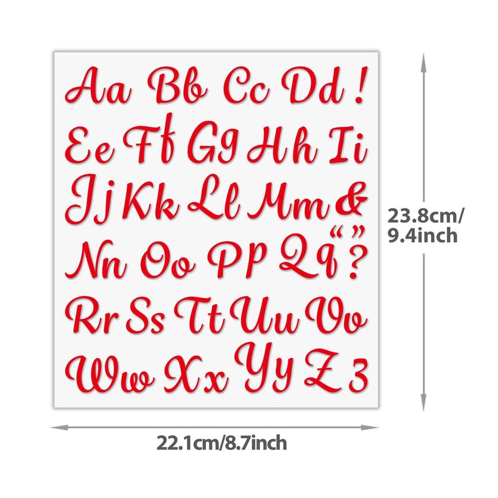 6 Colors, DIY Alphabet Letters from A To Z, Heat-adhesive Vinyl Stickers, Iron-on Patches for T-shirts, Clothing, Sweatshirts, Pants, Bags, Hats