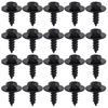 Car Bumper Self Tapping Screw Carbon Steel Auto Fender Mudguard Splash Guard Fastener Rivet Retainer Secure Fix Hardware Parts