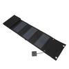 25W 5V Foldable Solar Charger Kit 8 Fold Solar Panels with 1 To 3 USB Charging Cable and Climbing