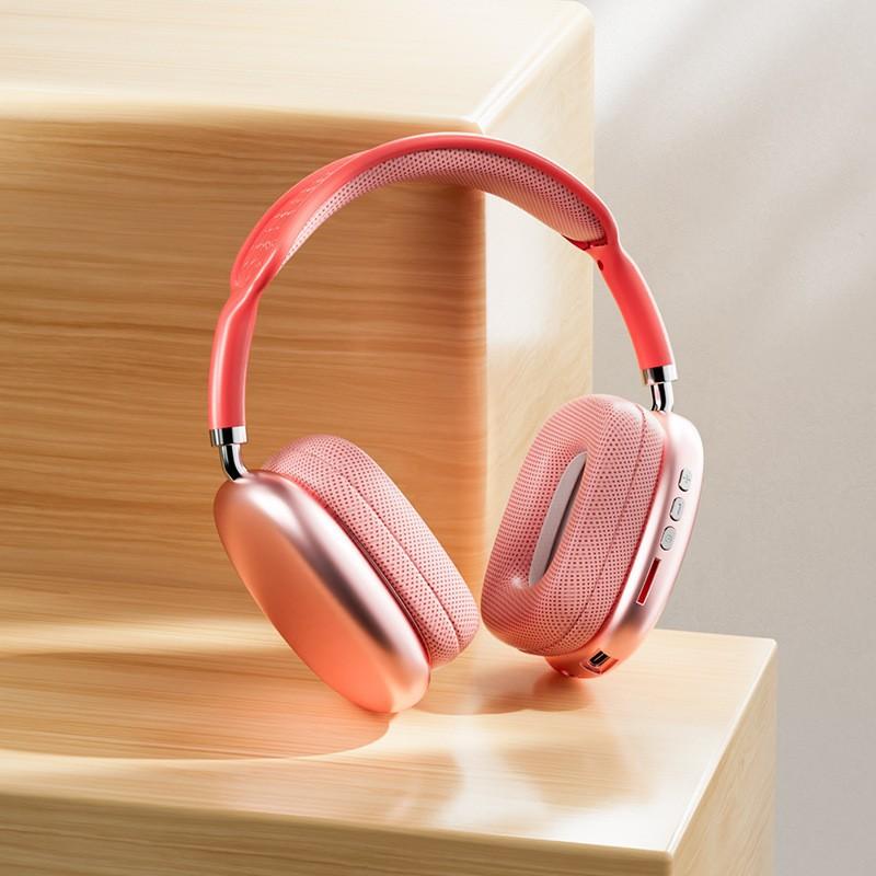 Applicable To Apple P9ProMax Headset Headset Subwoofer Wireless Bluetooth Headset