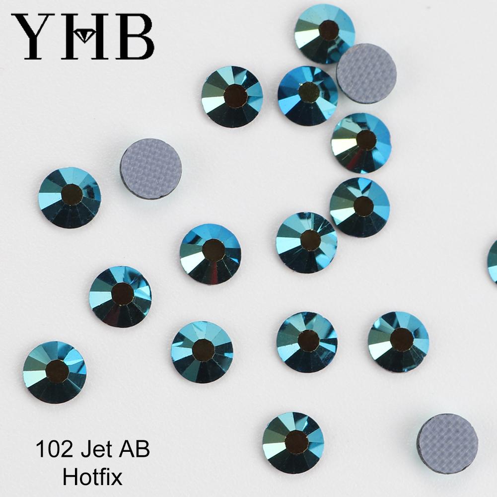 YHB High Quality Rhinestones Hot Fix Rhinestones Bulk Hot-Fix Rhinestones