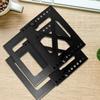 Adjustable Secure Rack Gaming Console Organizers Under Desk Desktop PC Bracket Storage Holder for Game