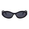 Prada Logo Detail Square Sunglasses Women sunglasses Black SPR26ZE16KC055FE08Z