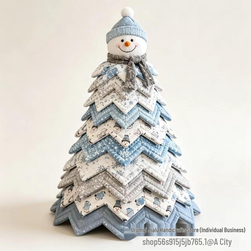 DIY gesteppter Weihnachtsbaum-Bausatz - Niedlich & Beliebt