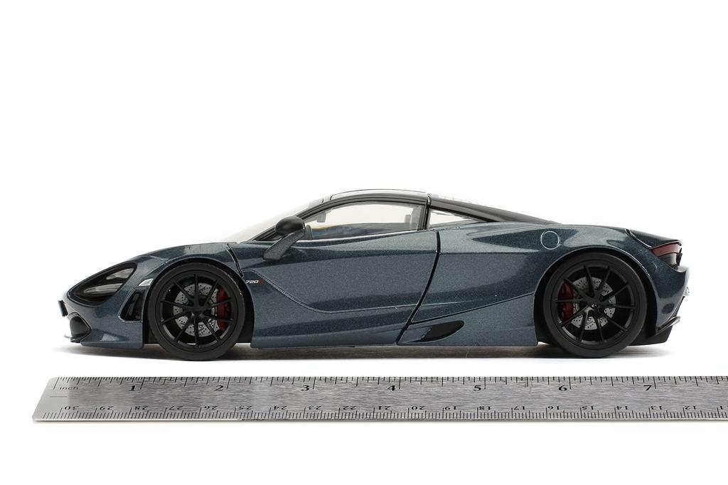 JADATOYS Fast and Furious Diecast Car MCLAREN 720S 124 SHAW'S