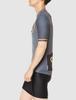 Gruppo Ana Cycling Size 4 504CNJRB5 Men's Benaroya-Eyes Jersey, U, Gray, Large,