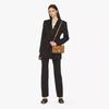 MCM TRACY Medium Cognac Chain Envelope Crossbody Bag