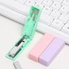 Candy Color Small Stapler Metal Manual Binding Tool Portable Bookbinding Machine  School Office