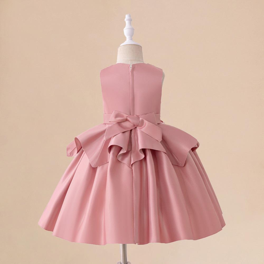 Christmas Gift Dresses Flower Girls Baptism Dress Toddler Baptism 1st Birthday Dress Baby Girl Clothes Princess Wedding Party Kids Costume