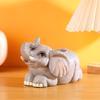 Cute Elephant Pen Pencil Holder - Fashion Desk Organizers for Home Office - Adorable Animal Ornament, Makeup Brush Holder