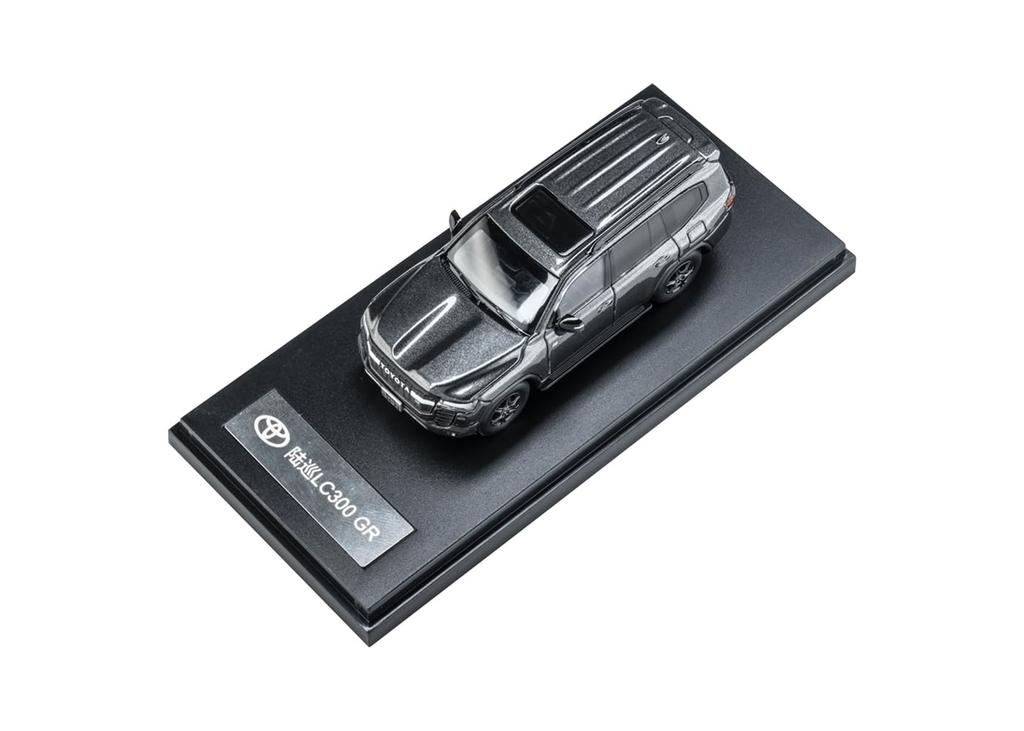 LCD MODELS 1/64 Toyota LC300-GR SPORT (Grey) Finished Product