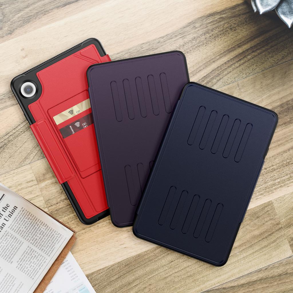 Magnetic Case For Samsung Galaxy Tab A9 2023 8.7 inch SM-X110 SM-X115 SM-X117 Multi-angles Stand Cover Luxury PU Leather Shell