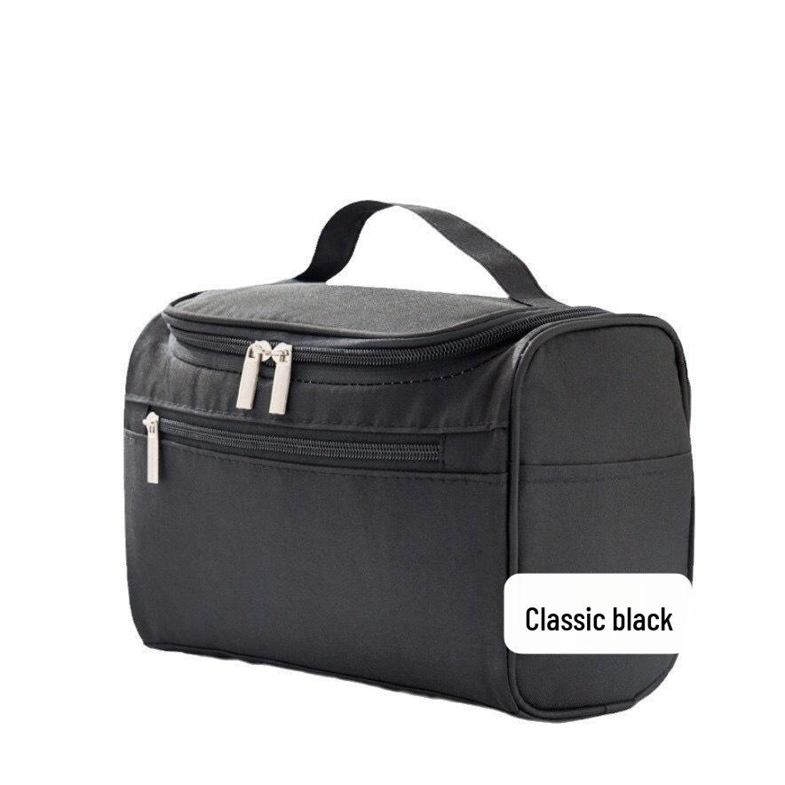 

Водонепроницаемая дорожная косметичка большой вместимости - Прочная и многофункциональная чёрный