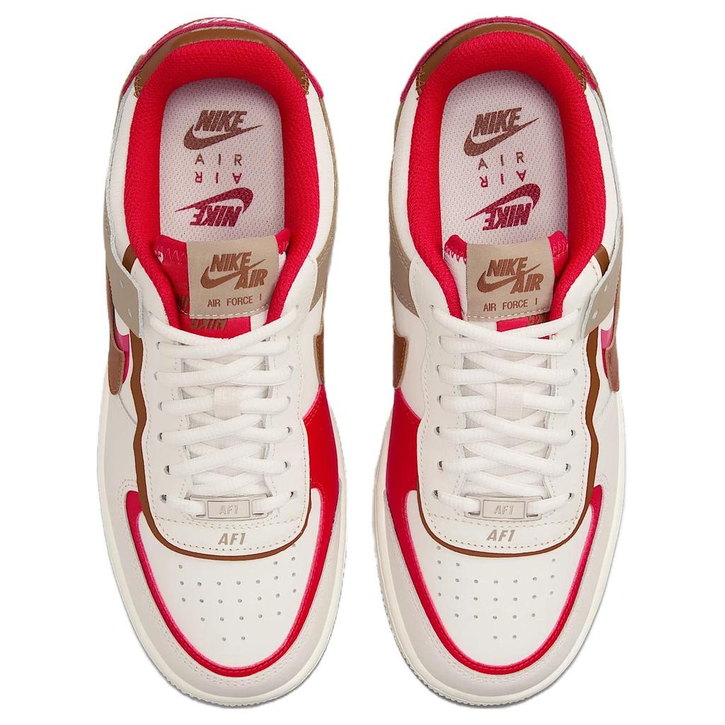 (WMNS) Nike Air Force 1 Shadow 'Phantom Fire Red Khaki' Women's HQ3400-030