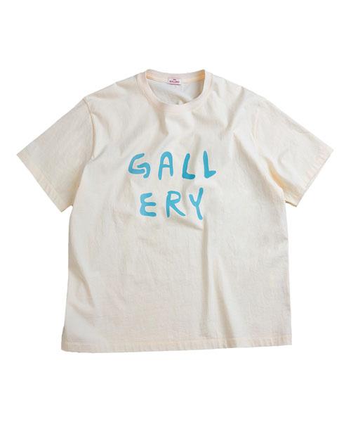 1011 Gallery Gallery Logo T-Shirt_Ivory Ivory/2(M)