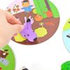DJECO Little Association Card Game DJ08553, Montessori Educational Animal Memory Game Toy for Toddlers Ages 2-6, Boys Girls Birthday Gift