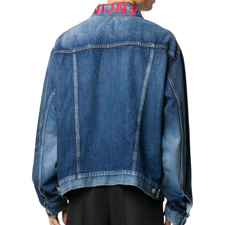 Balenciaga Denim Jacket Unisex Blue 571324TCW032340