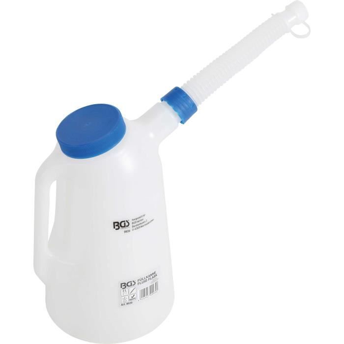 Broc à Bec Verseur - BGS - 9939 - 2 L - Flexible - Couvercle Facile à Fermer