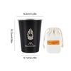 4Pcs/set Outdoor Camping Cup 350ML 304 Stainless Steel Barbecue Hiking Picnic Water Tea Beer Coffee Milk Mug BBQ Drinking Cups