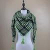 Breathable Shemagh Tacticals Desert Scarf Wrap Winter Shawl Neck Warmer Cover Head Wrap Windproof Tassels Scarf