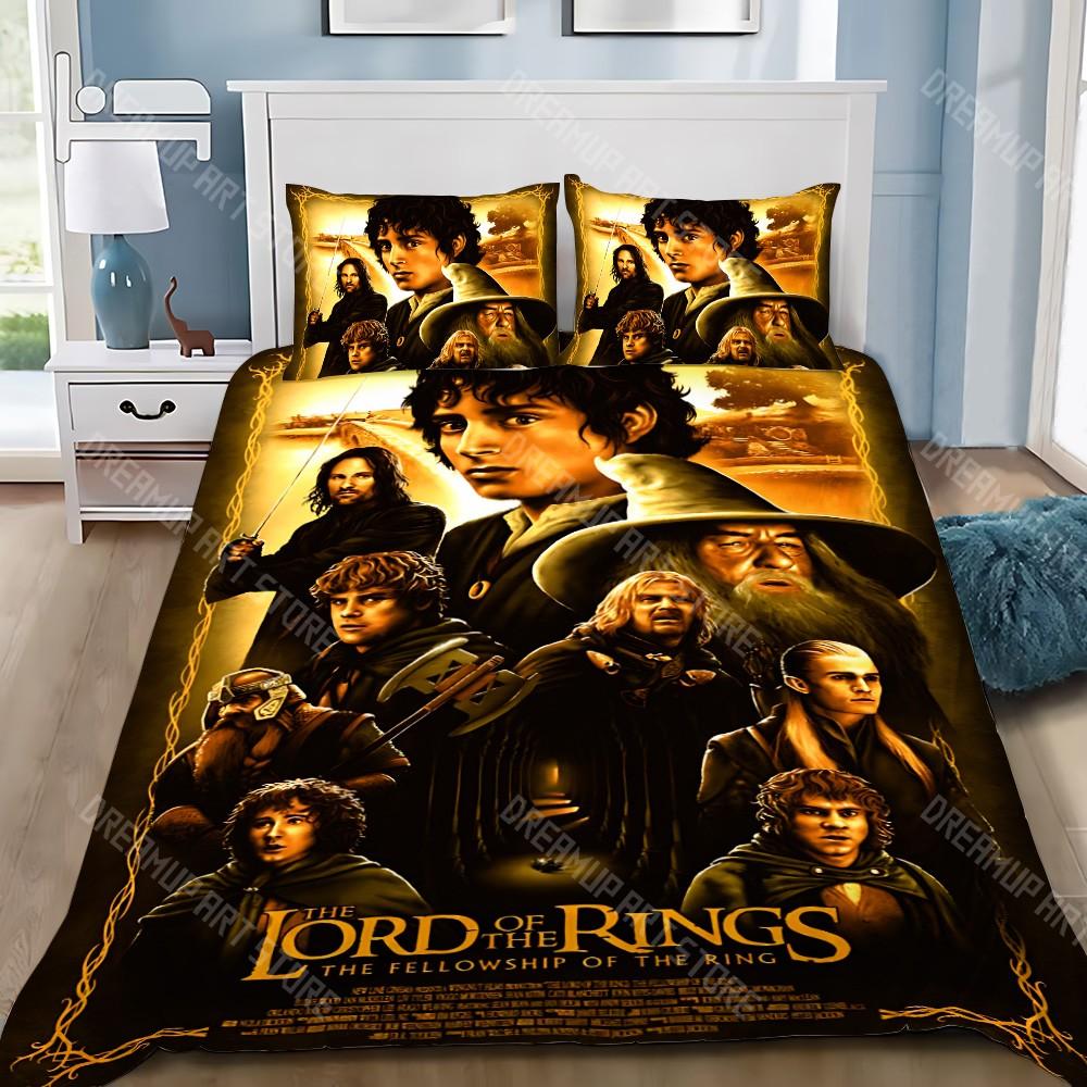 Movie L-LordS of the Rings Duvet Cover Pillowcase Bedding Set Adult Boy Girl Bedroom Decoration Children Gift Single Double Size