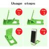 Support de téléphone portable de bureau universel réglable à 4 vitesses pour iPhone 5 6 Plus Support stents en forme de chaise de plage