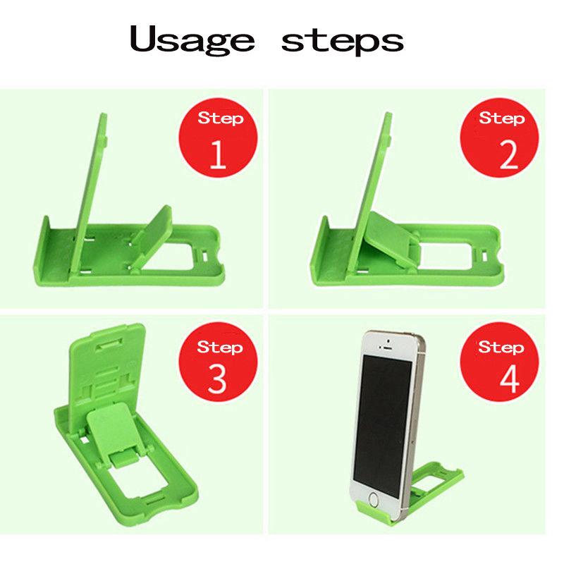 Support de téléphone portable de bureau universel réglable à 4 vitesses pour iPhone 5 6 Plus Support stents en forme de chaise de plage