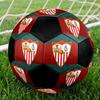 1 PZ Logo Sevilla FC Pallone da calcio taglia 5 Pallone da calcio indoor Praha Colorato Per tutte le età Cucito a macchina PVC Pronto per la competizione Resistente Rimbalzo elevato