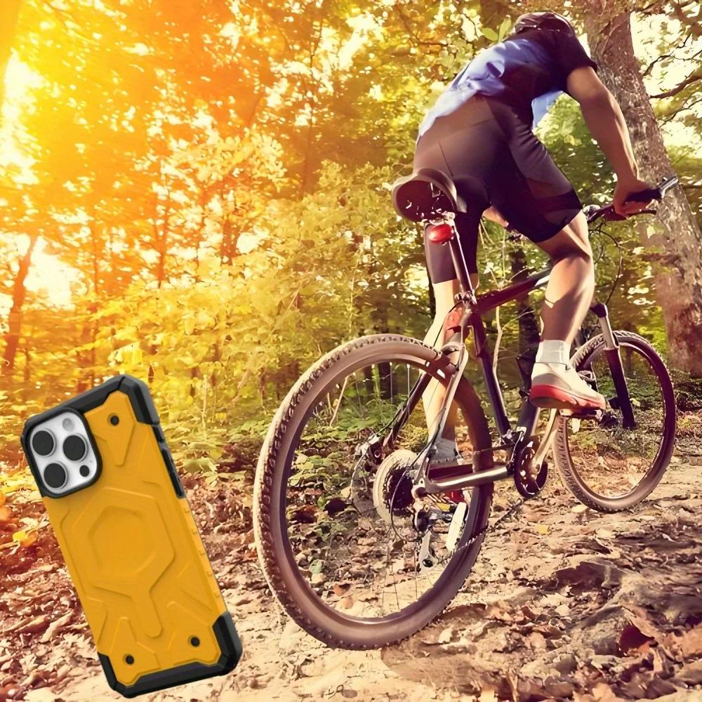 Limited Edition Pathfinder Heavy Duty Rugged Otter Armor Box Case for IPhone 16 Pro Max Shockproof Protective Cover with Magnetic Wireless Charging