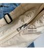2026 Early Spring Women's Large Capacity Dumpling Crossbody Bag - Simple Down Cotton Jacket Style, Korean Casual Shoulder Bag
