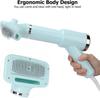 2 In 1 Pet Hair Dryer Brush 3 Gear Adjustable Temperature Dog Hair Dryer with Slicker Brush Pet Grooming Dryer for Cats Dogs