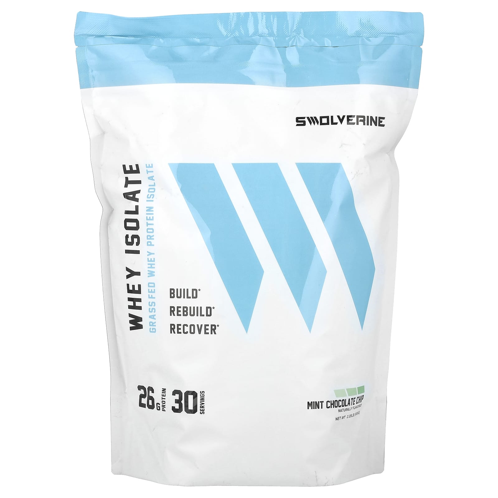 

Whey Isolate, Mint Chocolate Chip, 930G (2.05Lb)