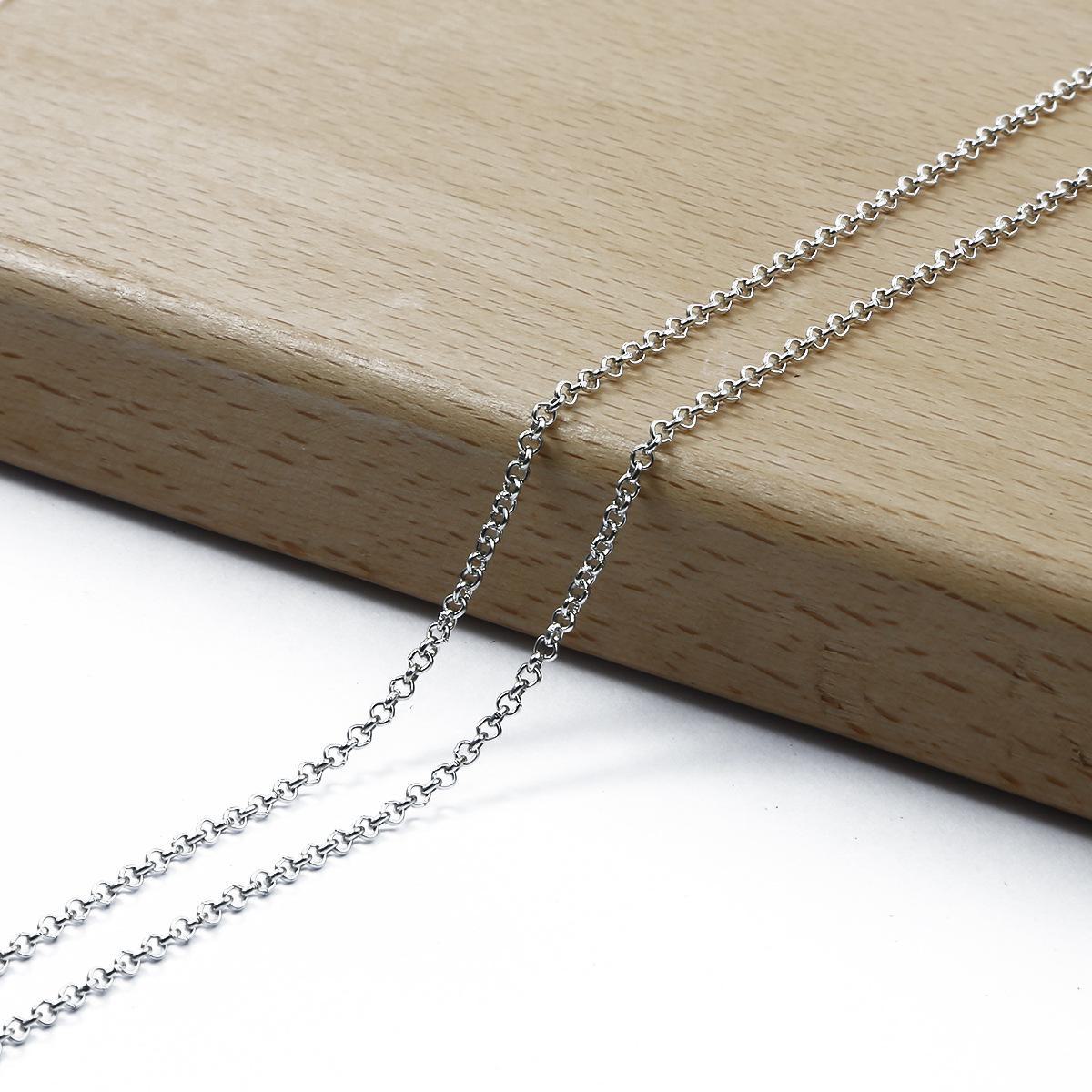 

Зашифрованная крестообразная цепочка с круглыми бусинами DIY ожерелье для ключицы декор витой цепочкой