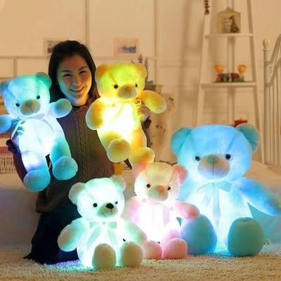Creative Children's Toys Teddy Plush Toy Gift Teddy Bear Toy Colorful Stuffed Personality Christmas