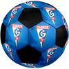MĂRIME 5 Mingea de Fotbal Górnik Zabrze Colorată Pentru Toate Vârstele Cusută la Mașină PVC Gata de Competiție Durabilă cu Salt Ridicat