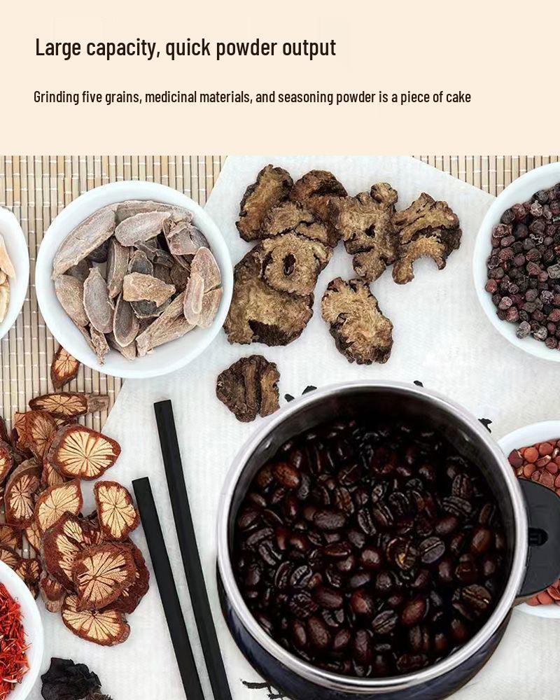 Sichuan Peppercorn Portable Grinder Mill for Superfine Seasonings