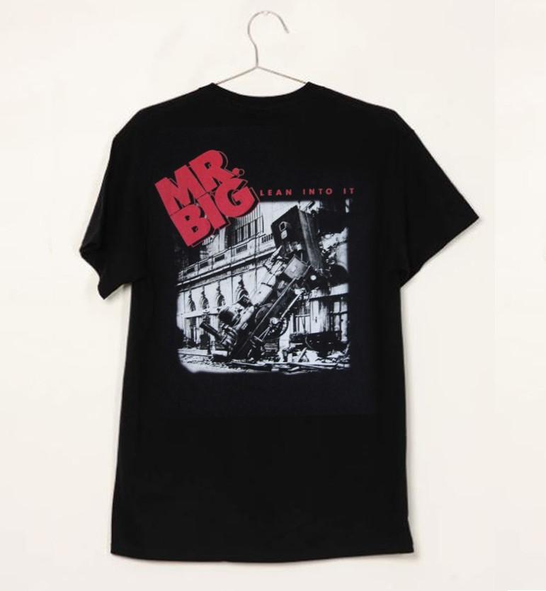 Mr Big band Lean into It Tour T-Shirt Full Size AL732 S