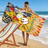Gaturro Superhero 2D Flat Print Beach Towel, Large Soft Quick Dry Towel for Beach Camping SwimmingZSTJ0915230