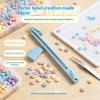 Handheld Storable Bead Pen Efficient 2.6Mm Automatic Fuse Bead Pen Jam-Free Ergonomic Bead Placement Tool Pixel Puzzle