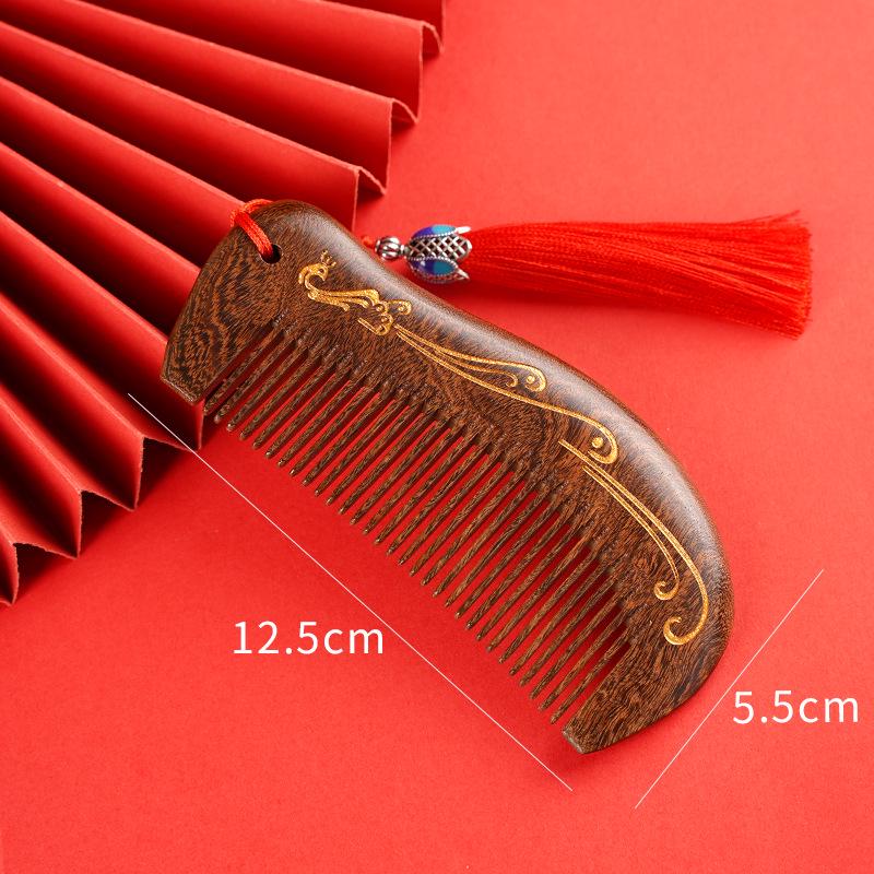 

Набор гребней из черного золота и сандалового дерева: Свадебный подарок и подарок на День святого Валентина для невест, лучших подруг и подружек невесты.