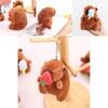 Creative Strawberry Watermelon Ice Cream Capybara Plush Toy Pendant Keychain For Kids Gift