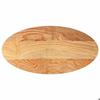 VidaXL Table Top 100x50x2 Cm Solid Oak Wood Oval 4009046