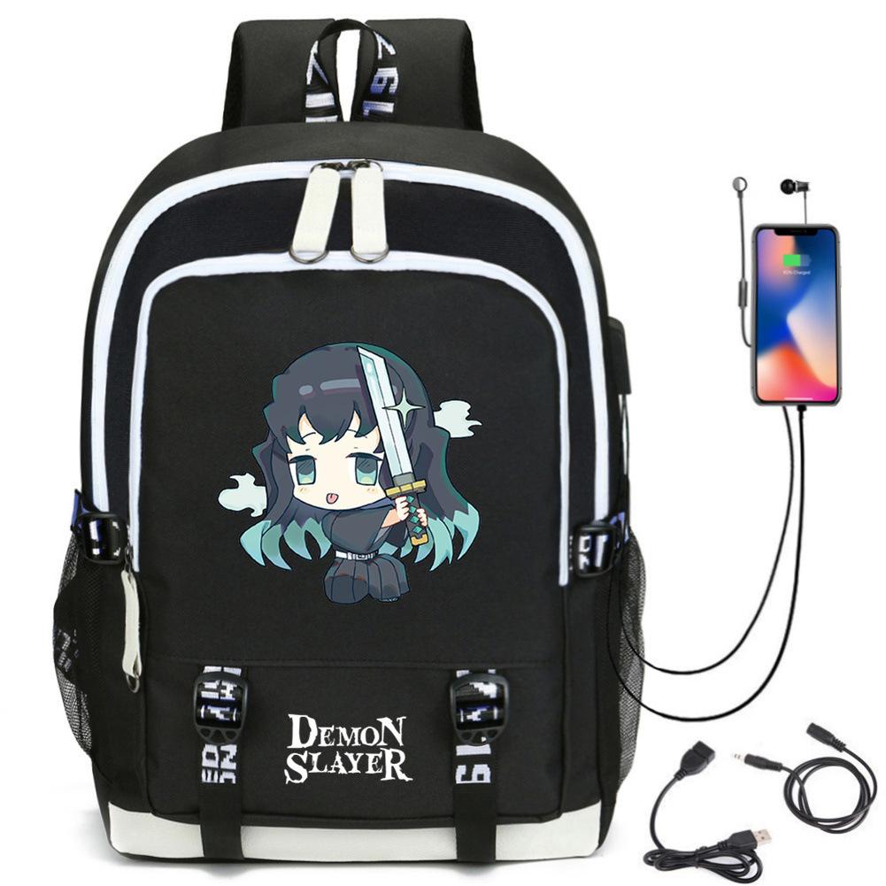 Anime Peripheral Student Large Capacity Backpack Fashion Backpack Computer Bag Oxford Cloth Backpack