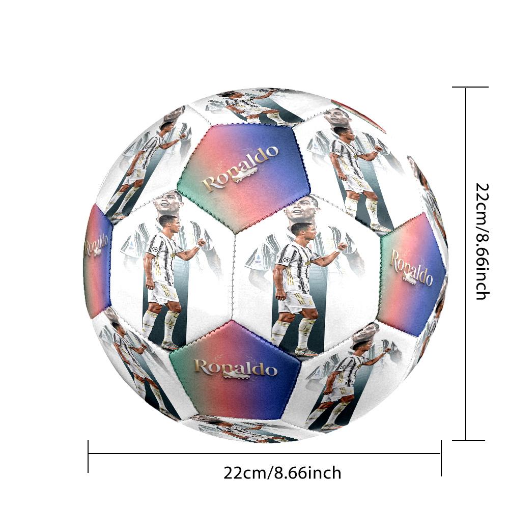 Ronaldo's Real Madrid Player Size 5 Football Machine Sewn Indoor/Outdoor Universal Football perfect gift for sports enthusiasts