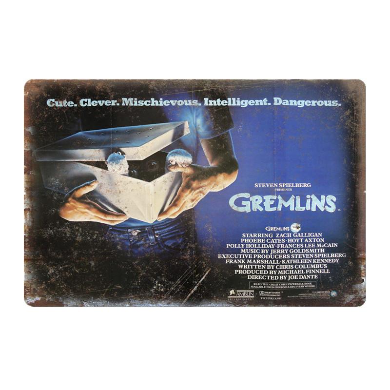 Classic US Movie Cartoon Sign Wall Plates Poster Metal Tin Sign Home Bedroom Craft Board Tinplate Painting Retro Art Signs Decor