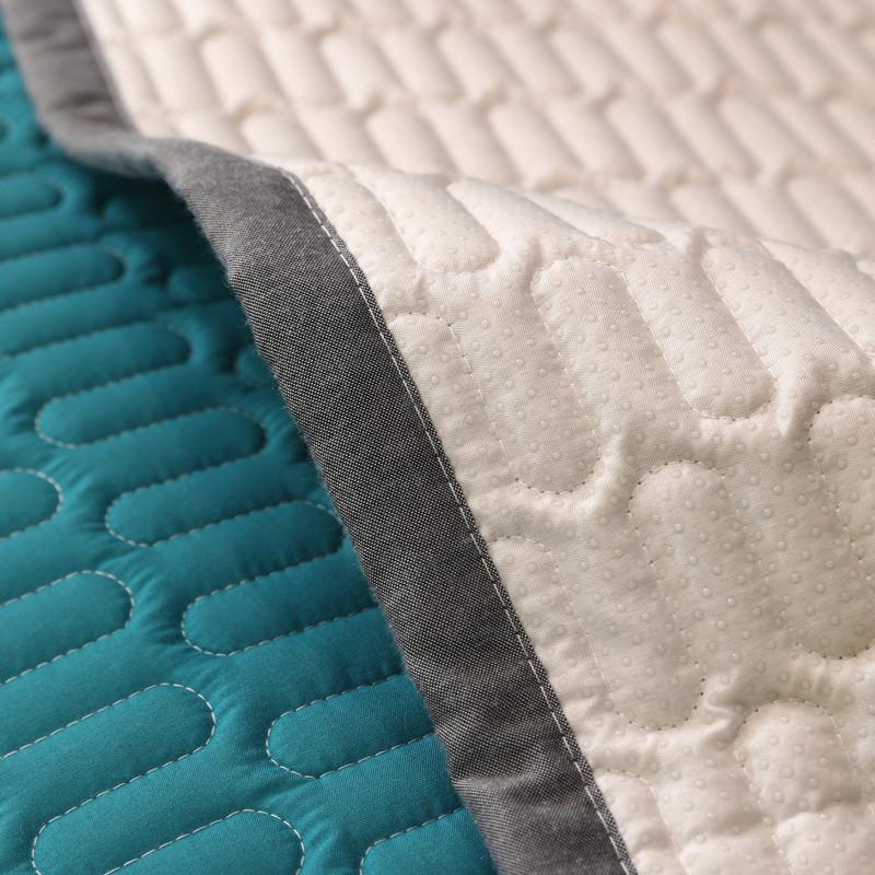 Bavlněný polštář na pohovku Čtyři roční období Univerzální protiskluzová podložka Severský jednoduchý potah na pohovku Všeobjímající potah sedáku Látkový ručník na opěradlo