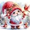 DIY Full Round Diamond Painting Cross Stitch Merry Christmas Santa Claus Snowman Home Decoration Arts Diamond Painting 5d Diamond Art Painting