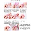 22Pcs Gel Nail Wraps Solid Color Nail Stickers No Light Needed Easy Application Manicure Nail Art for Wedding Party