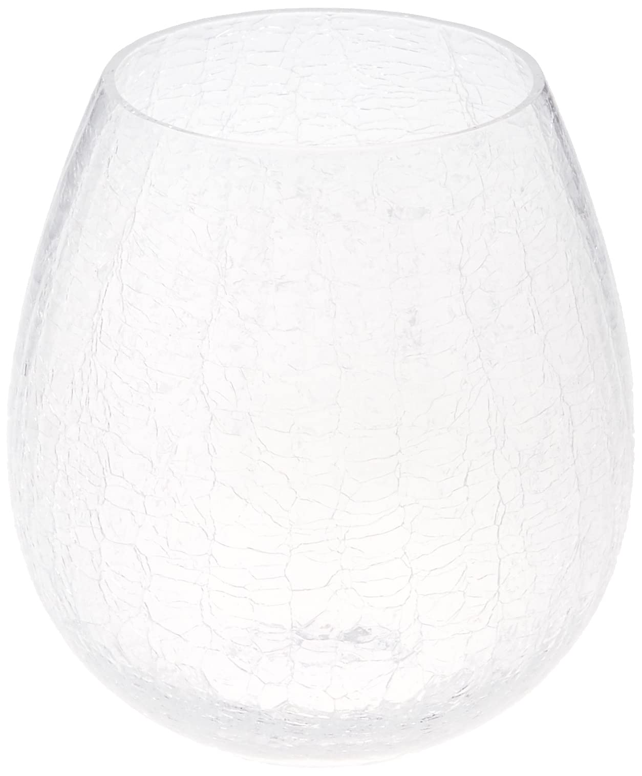 

Hirota Glass (Hirota Glass) Clear Tumbler, 300ml, Flower Bud and Crazy Design, KARA-22